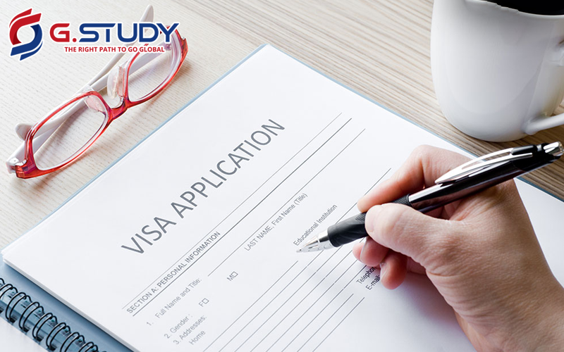 giấy xin visa du học Mỹ