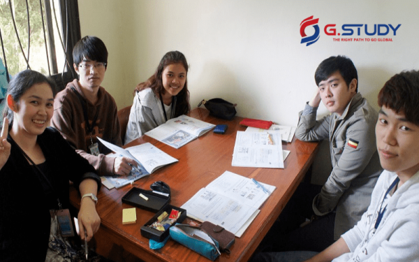 Lớp học tiếng Anh khi du học Philippines