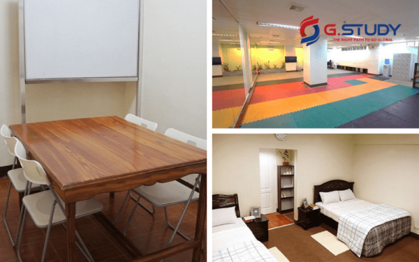 Cơ sở vật chất du học Philippines