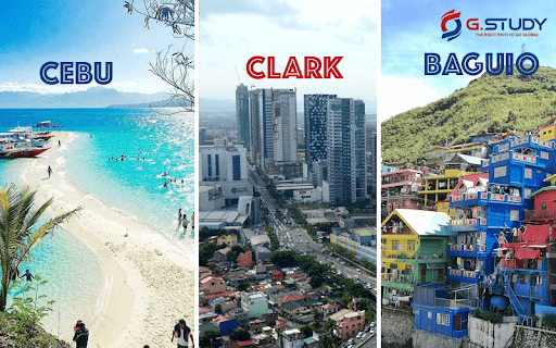 Ba thành phố du học hàng đầu Philippines